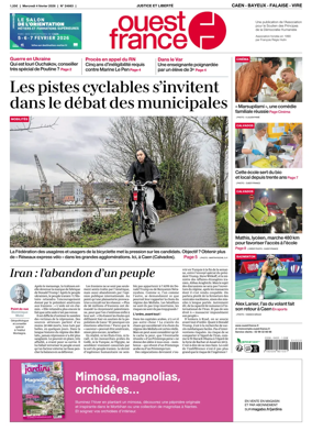 Cover of Ouest France (Caen - Bayeux - Falaise - Vire)
