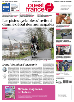 Cover of Ouest-France (Lannion / Paimpol / Guingamp)