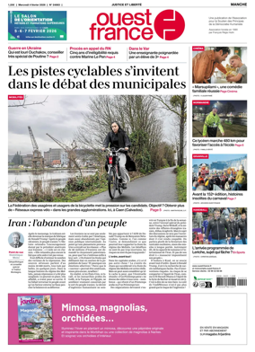 Cover of Ouest France (Manche)