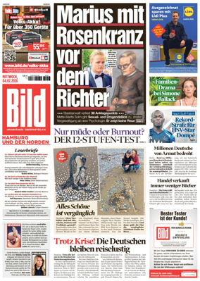 Cover of BILD Hamburg