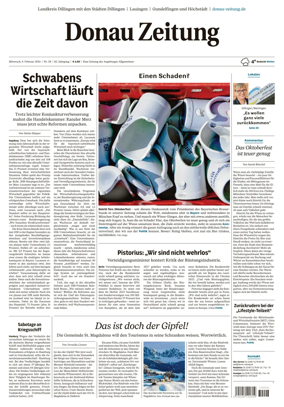 Cover of Donau Zeitung