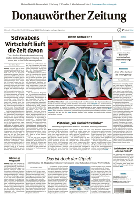 Cover of Donauwoerther Zeitung