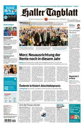 Cover of Haller Tagblatt
