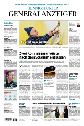 Cover of Hennigsdorfer Generalanzeiger