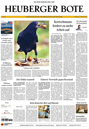 Cover of Heuberger Bote