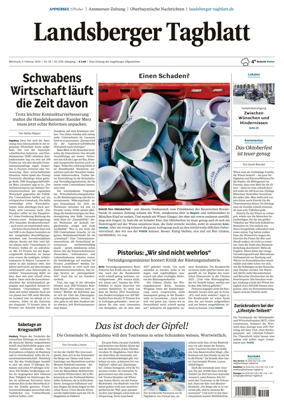 Cover of Landsberger Tagblatt