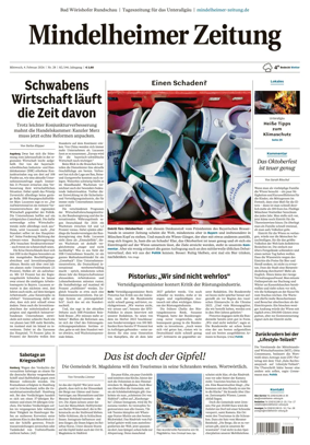Cover of Mindelheimer Zeitung