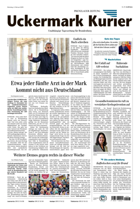 Cover of Prenzlauer Zeitung