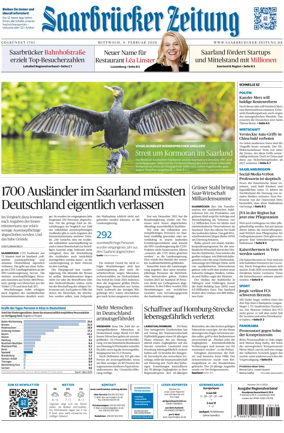 Cover of Saarbruecker Zeitung