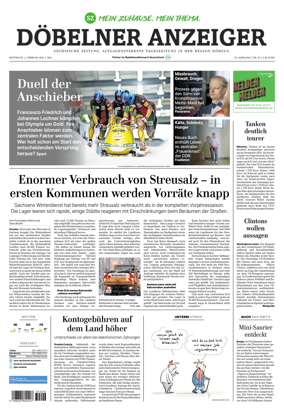 Cover of Sachsische Zeitung (Dobeln)