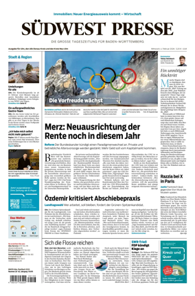 Cover of Sudwest Presse