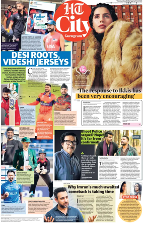 Cover of Hindustan Times (Gurgaon) - City