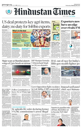 Cover of Hindustan Times Thane