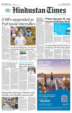 Cover of Hindustan Times Uttarakhand