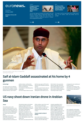 Cover of EuroNews (English Edition)