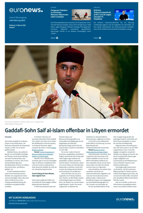 Cover of Euronews (German Edition)