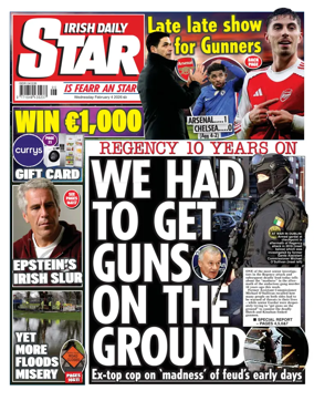Cover of Irish Daily Star