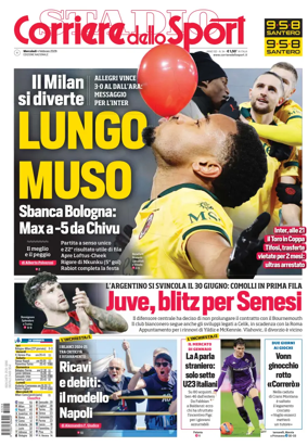 Cover of Corriere dello Sport
