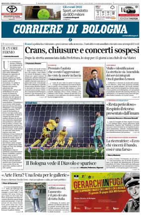 Cover of Corriere di Bologna