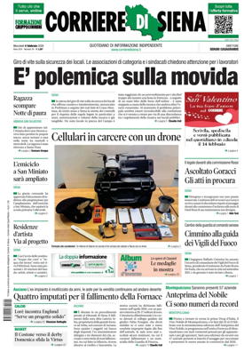 Cover of Corriere di Siena