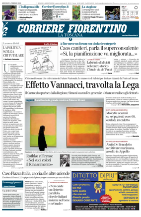 Cover of Corriere Fiorentino