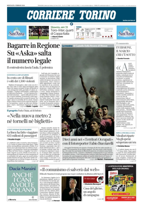 Cover of Corriere Torino