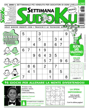 Cover of Settimana Sudoku
