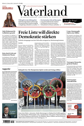 Cover of Liechtensteiner Vaterland