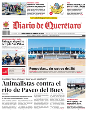 Cover of Diario de Queretaro