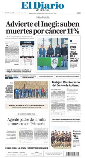 Cover of El Diario de Delicias