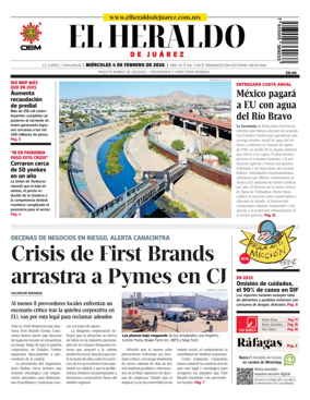 Cover of El Heraldo de Juarez