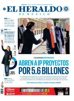 Cover of El Heraldo de Mexico