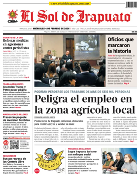 Cover of El Sol de Irapuato