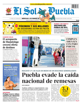 Cover of El Sol de Puebla