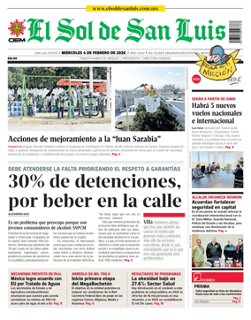 Cover of El Sol de San Luis Potosi