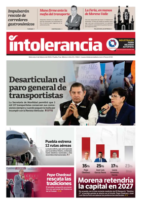 Cover of Intolerancia Diario