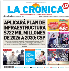 Cover of La Cronica