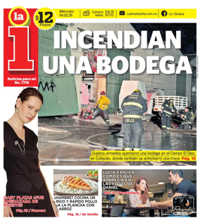 Cover of La I de Sinaloa