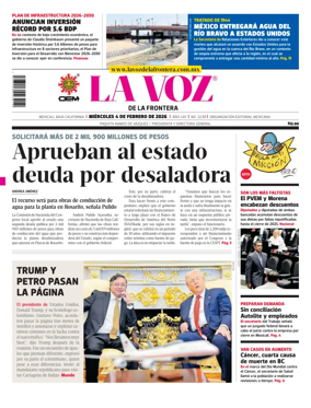 Cover of La Voz de la Frontera