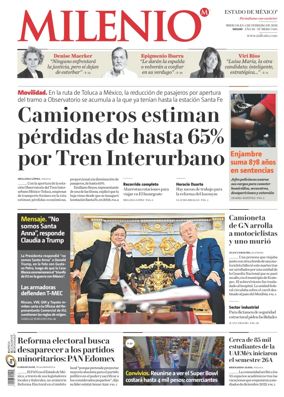 Cover of Milenio Edo de Mexico