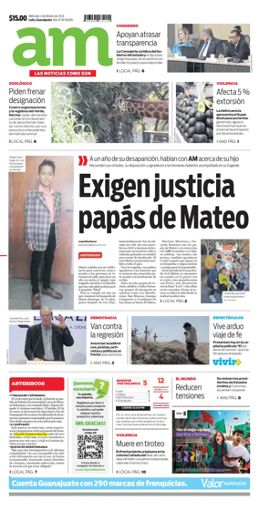 Cover of Periodico AM (Leon)