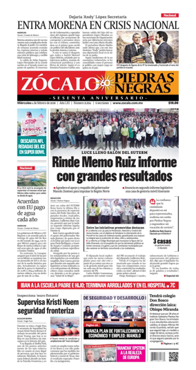 Cover of Zocalo Piedras Negras