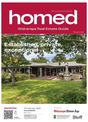 Cover of Homed Wairarapa