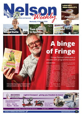 Cover of Nelson Weekly