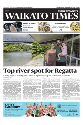 Cover of Waikato Times