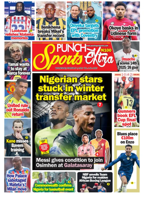 Cover of Punch Sports Extra