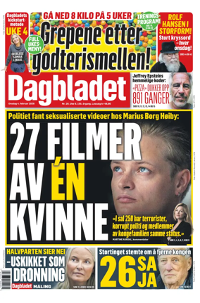 Cover of Dagbladet