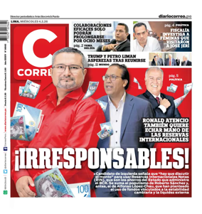Cover of Diario Correo