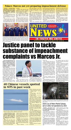 Cover of United News - English Edition