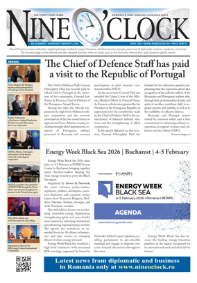 Cover of Nine o clock (Romania) Daily